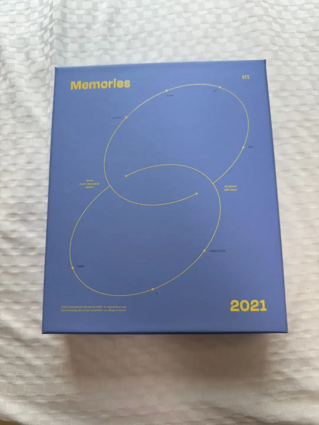 BTS Memories of 2021 Blu-ray 판매합니다.